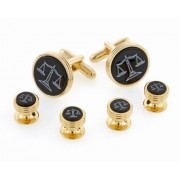 Legal Scales Cufflinks and Studs